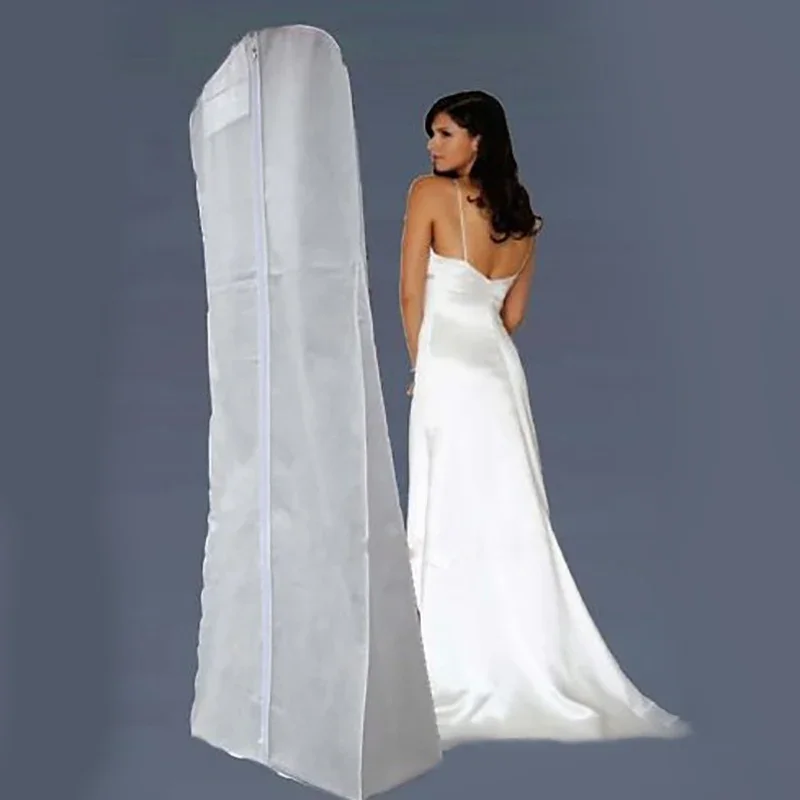 Extra Large Garment Bridal Gown Long Clothes Protector Case Wedding Dress Cover Dustproof Covers Storage Bag For Wedding Dresses