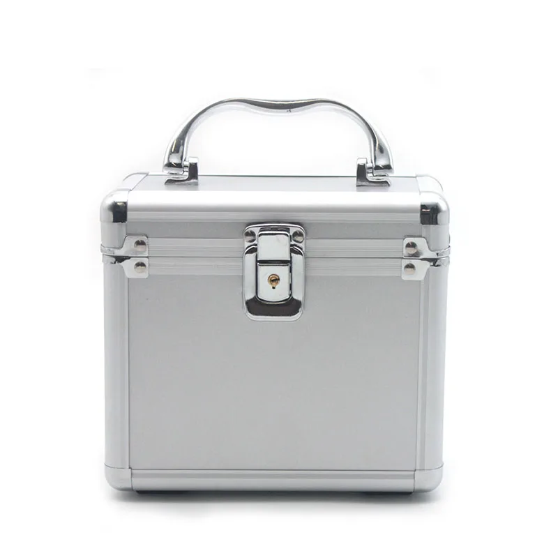 Mini Aluminum Tool Box Small Toolbox Instrument Box Suitcase Portable Storage Case Precision Impact Resistant With Sponge