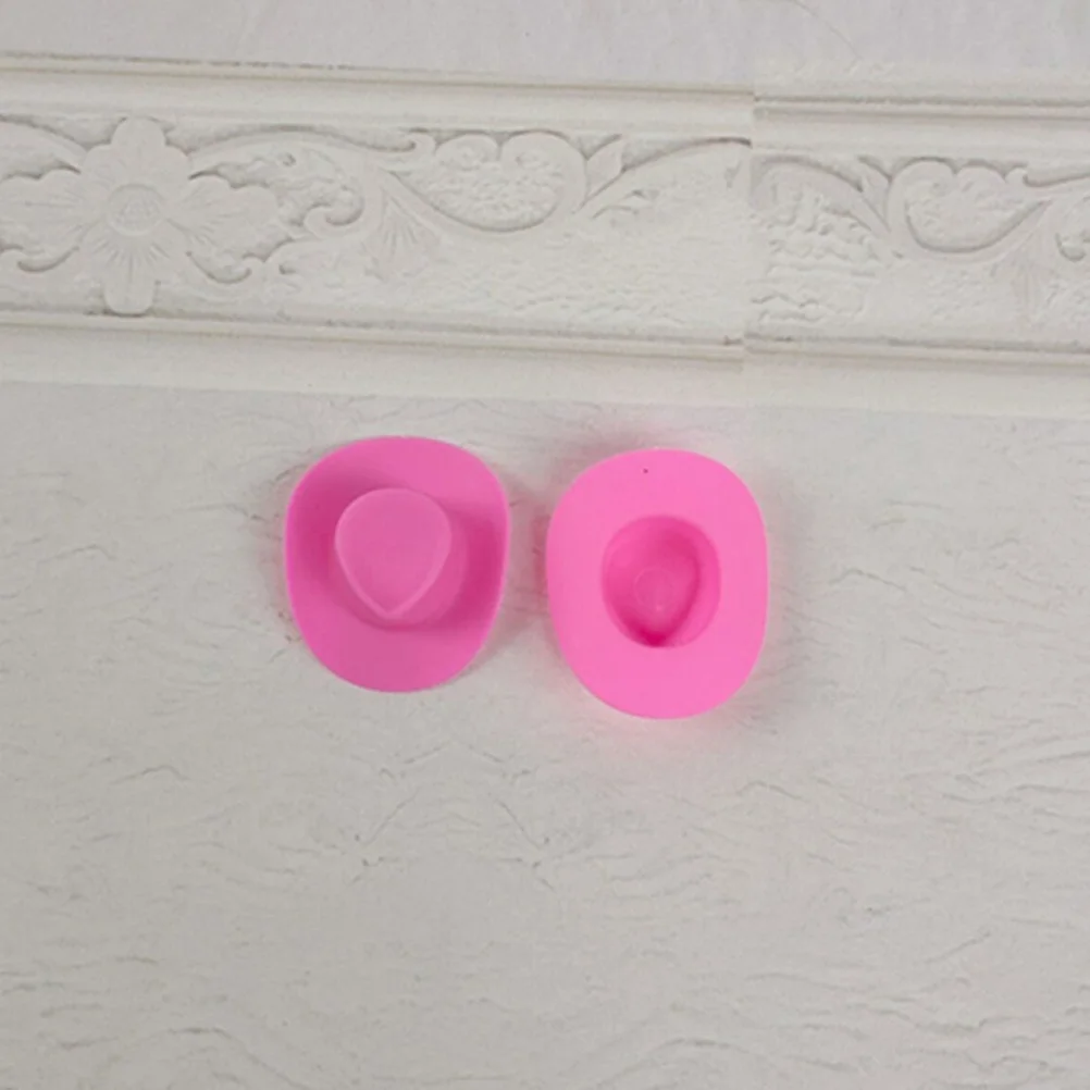 40 قطعة قبعات راعية البقر الصغيرة لون دقيق متين ليس من السهل أن تتلاشى كسر قبعة صغيرة نموذج قبعة نموذج لعبة التظاهر اللعب #2