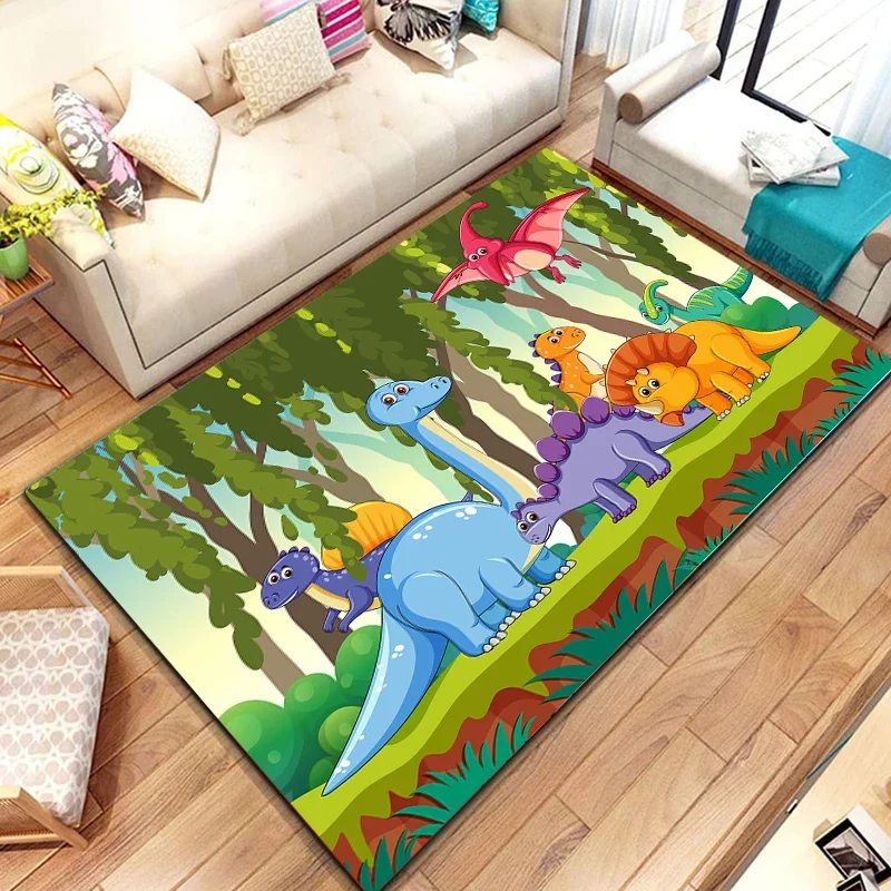 Cartoon Animals Baby Creeping Mat Rugs for Kid play mats children Room Decor Area Floor Mat Anti-skid Carpet for Bedroom Gifts