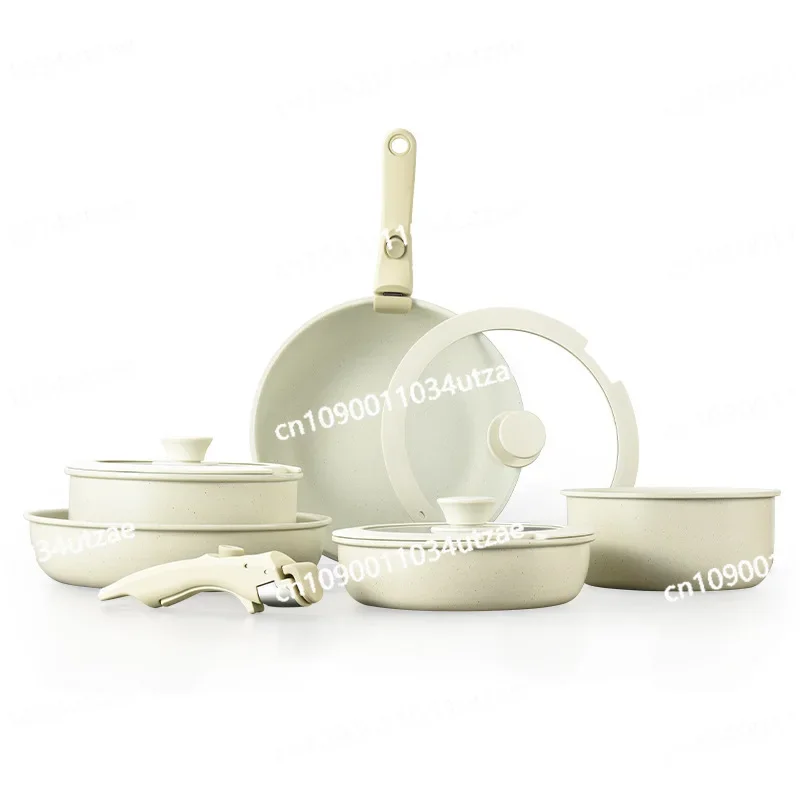 Removable Household Wok Pot Set Maifanshi Induction Cooker Gas Stove Universal Non-stick Pan