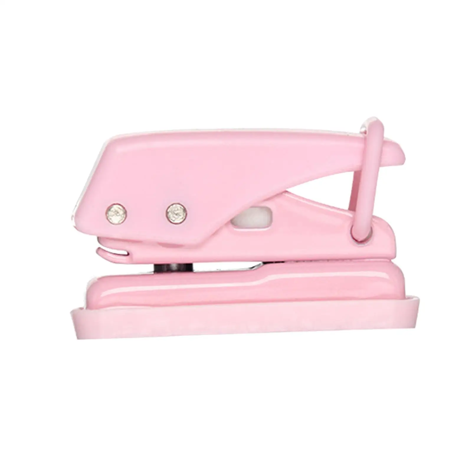 Mini Handheld Hole Puncher with Secure Locking Mechanism for Crafting And DIY Projects