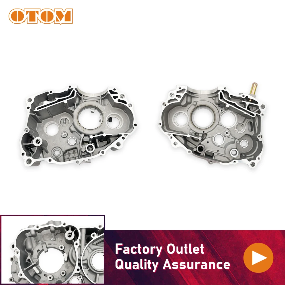 

OTOM Motorcycles Crankcase Left Right Side Crank Case Box For LONCIN YBS300 Engine Parts KEWS K16 K23 HENGJIAN S7 BNK STN K10