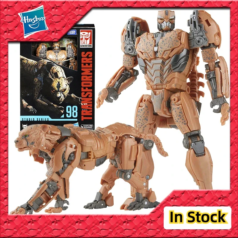 In Stock Hasbro Transformers Studio Series SS98 098 Voyager Cheetor TF7 Rise of the Beasts Action Figure Toy Gift Collection