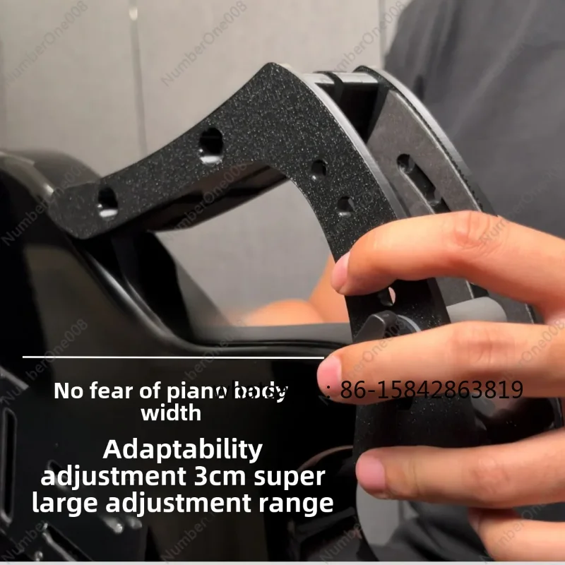 Ergonomic Guitar Support Stand/Holde ‌ 3-5.5cm Body Fit & Wrist Pain Relief  3M Adhesive Backing | 3mm Foam Padding for Strat/LP