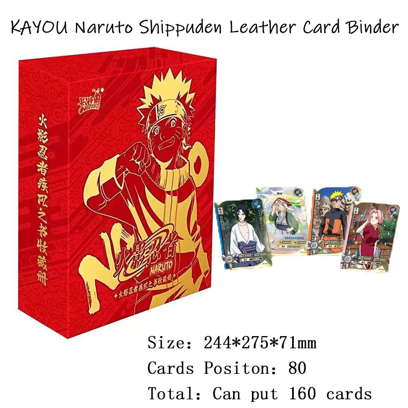kayou-album-per-carte-naruto-20-pagine-4-tasche-libro-per-80-carte-tcg-porta-carte-regalo-per-bambini
