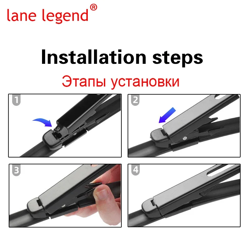 Lâmina de limpador dianteiro de carro para BMW Série 2, M2, F87, F22, F23, 2014-2021, pára-brisas, acessórios para pára-brisas, janela para-brisa, 2021, 2019, 2018, 2017