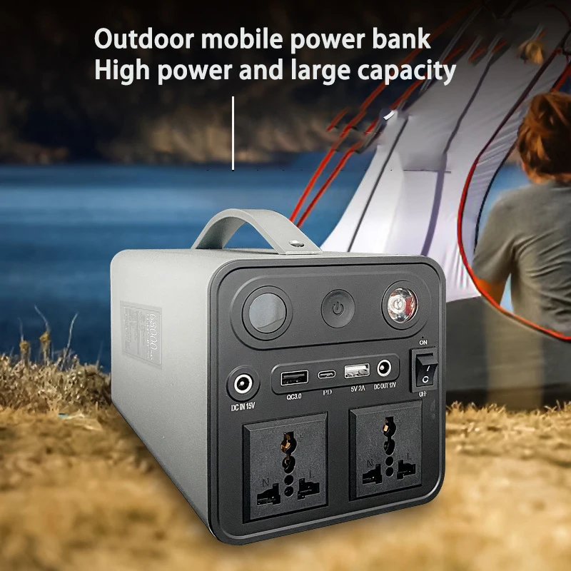 Portable Power Station 42Ah-90Ah 150W 180W 300W Outdoor Emergency Power Supply Power Bank Generator DC output Battery Charger