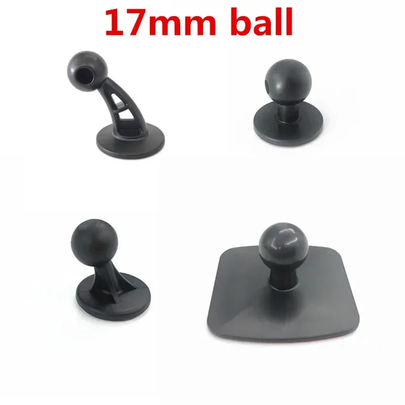 Plastic Universal Car Holder Base Disk 17mm Ball Head Sticker Base Accessory Used For Car Phone Holder Accessory