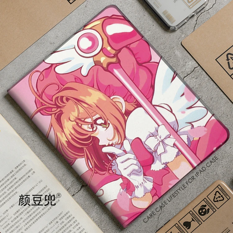 

Card Captor SAKURA Anime Case For iPad 10.2 7th 8th Air 4 5 Mini 5 6 Case Luxury Silicone For iPad Air 4 iPad Pro11 Case 12.9