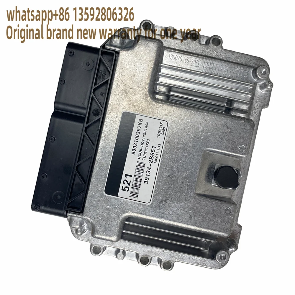 

39134-2b651 521 Original Ecu Car Engine Computer Board Electronic Control Unit Meg17.9.12 For Kia Hyundai 391342b651