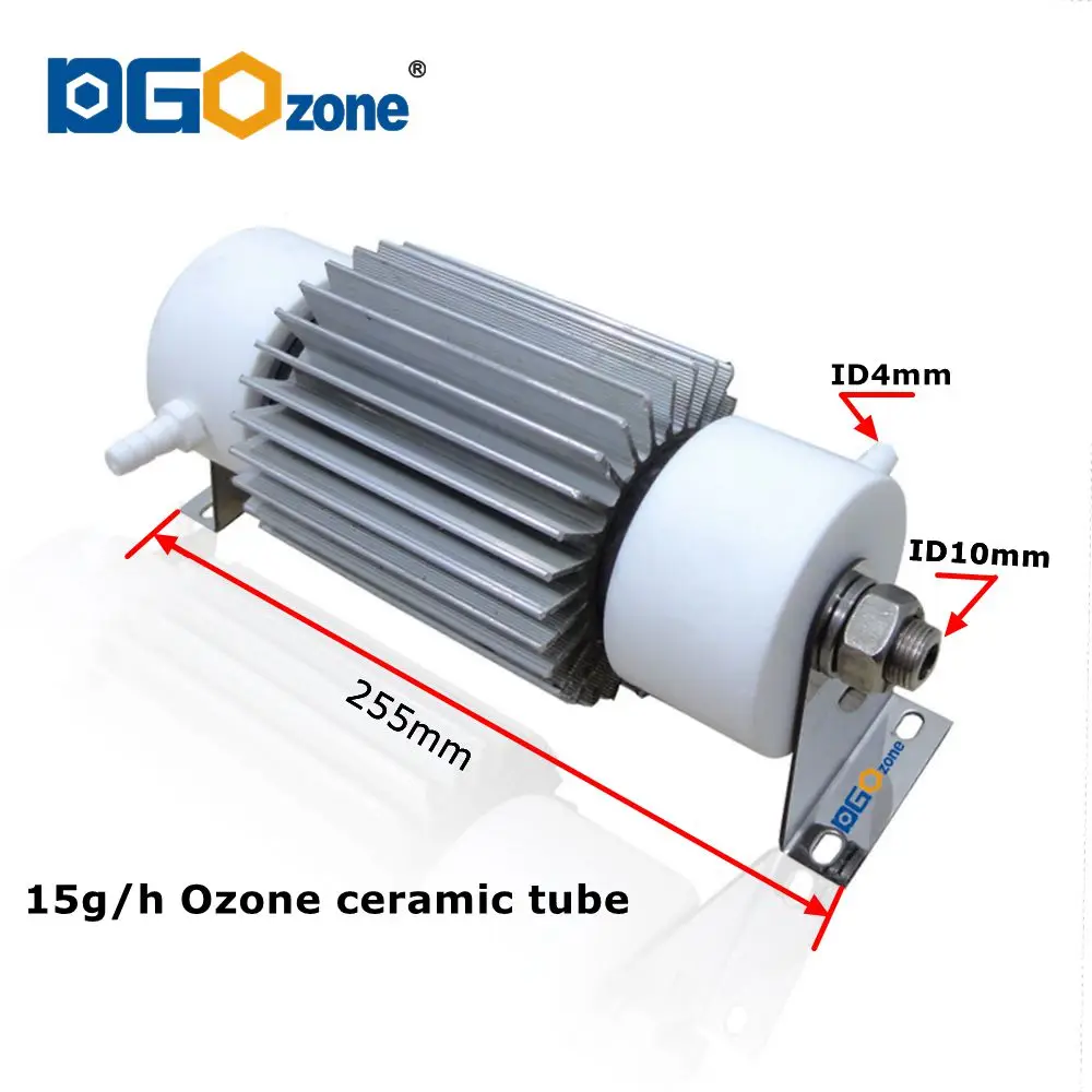 15g Ozone Ceramic Tube O3 Generator for Water Treatment Ozonator Cell Manufacturer  KH-CT15G