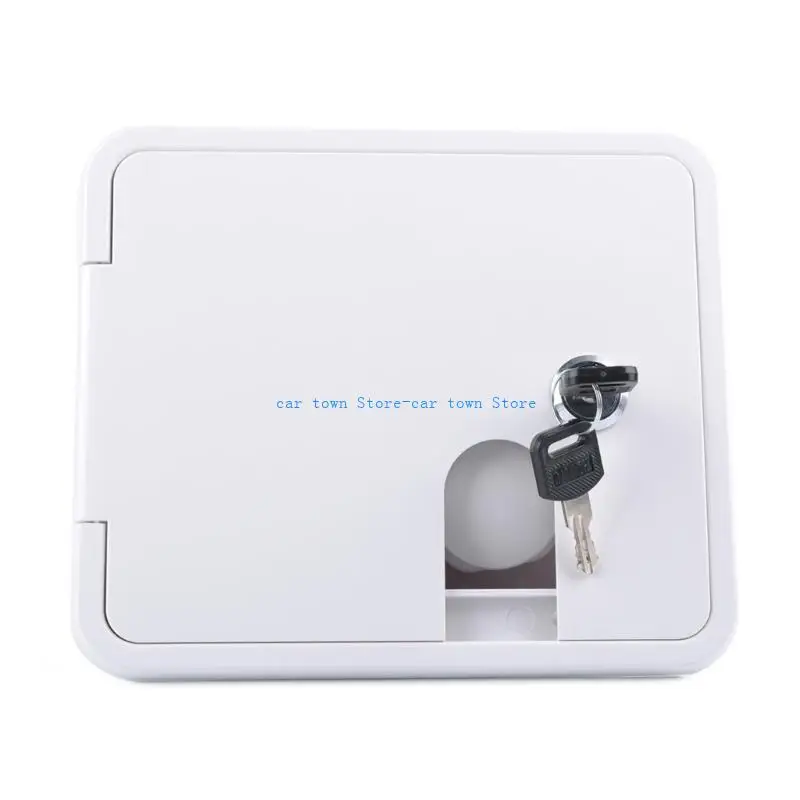 

RXJE Leak Proof Stylish Gravitys City Water Inlet for Includes Lock Keys and Quick Vents Features Home Organization