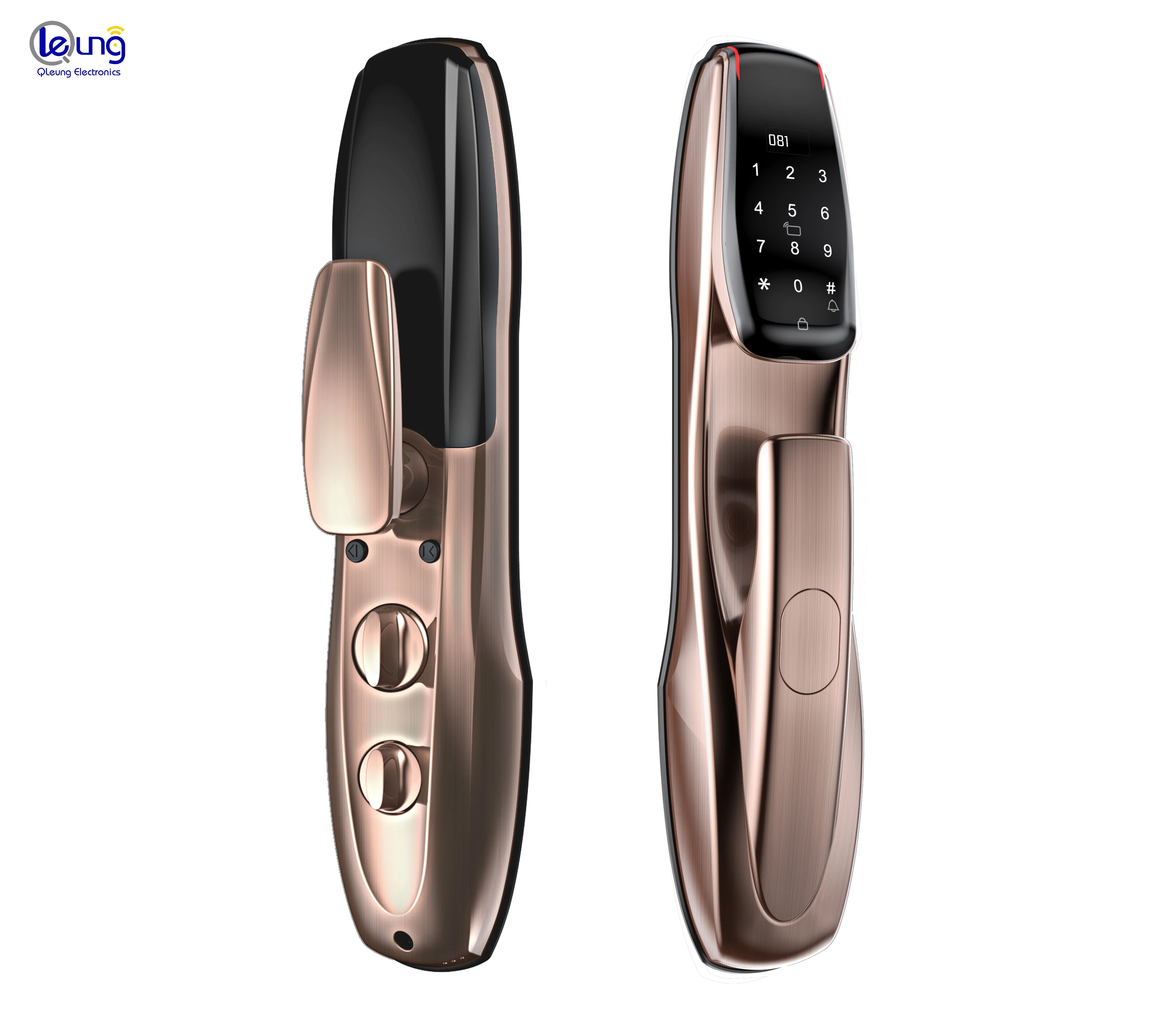 S916 واي فاي قفل البيومترية بصمة الذكية تويا قفل الباب الرقمية الذكية بطاقة رمز المرور قفل الباب سبائك الزنك