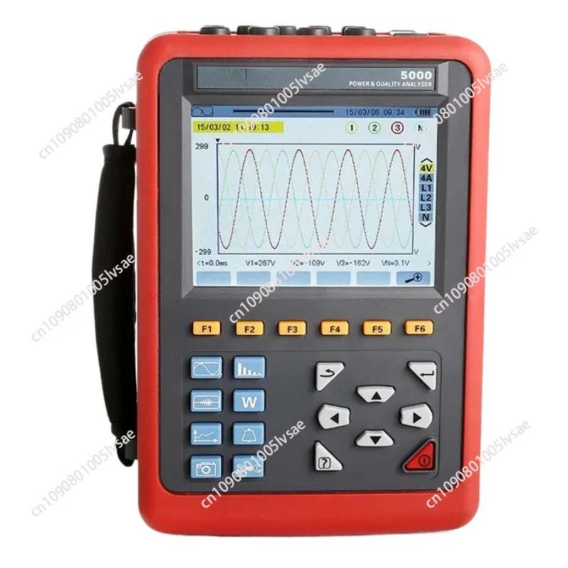 ETCR5000 Power Quality Analyzer Multi-functional 3 Phase  Transformer Full Electric Parameter Tester