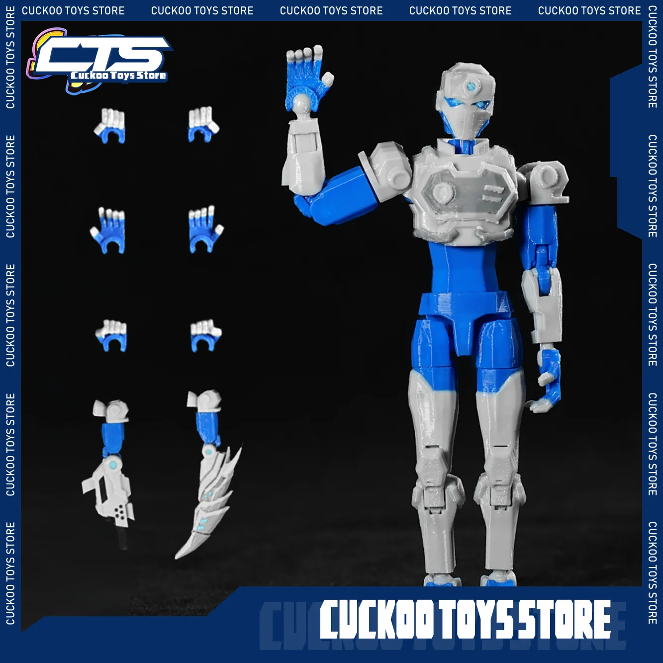 

New In Stock 3d Printed Invincible Boy Robot Invincible Dummy13 T13 Multi-Jointed Movable Shapeshift Action Figure Toy