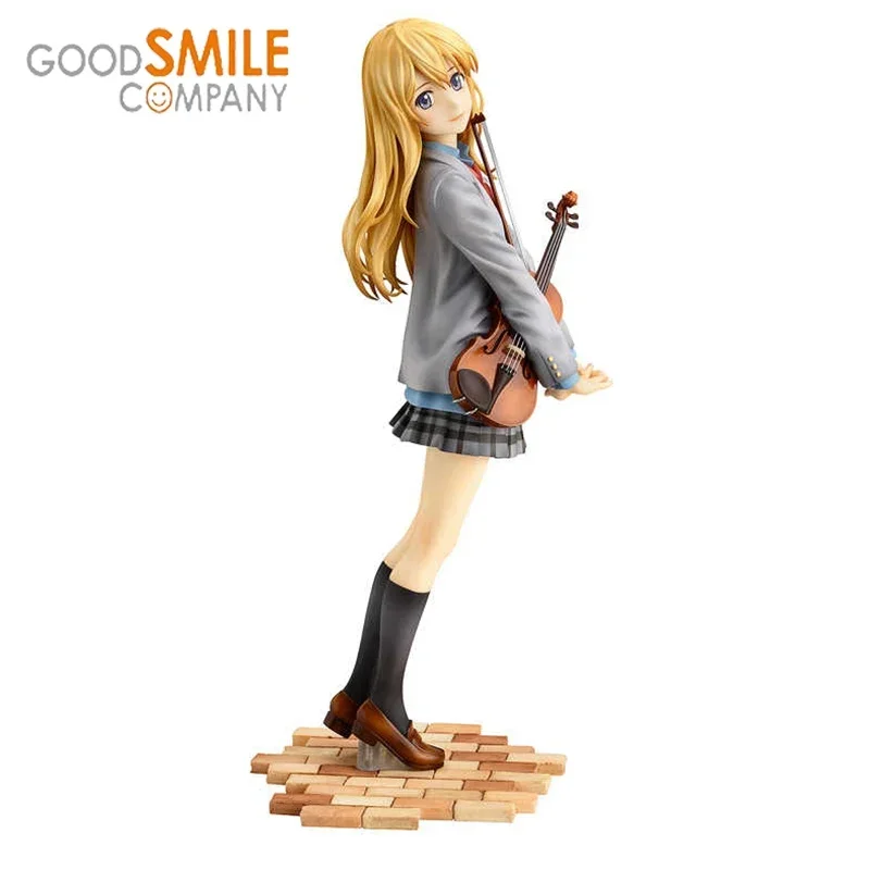 Genuine Original GSC Your Lie in April Miyazono Kaori Action Anime Figure PVC Collectible Model Dolls Statuette Ornament Gift