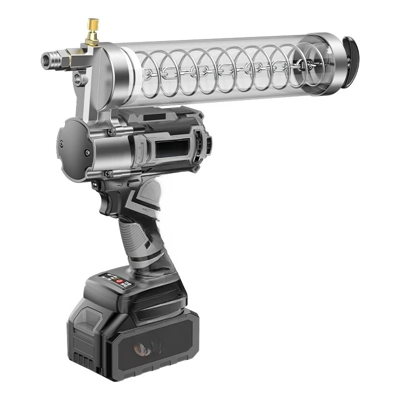 24V Lithium Grease Gun | High Pressure Auto Pump for Excavators
