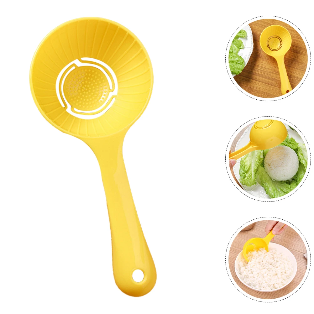 

3Pcs Rice Ball Mold Semicircular Design Non-Stick Sushi Making Tool Reusable PP Material Bento Box Prep Kitchen Gadget for Home