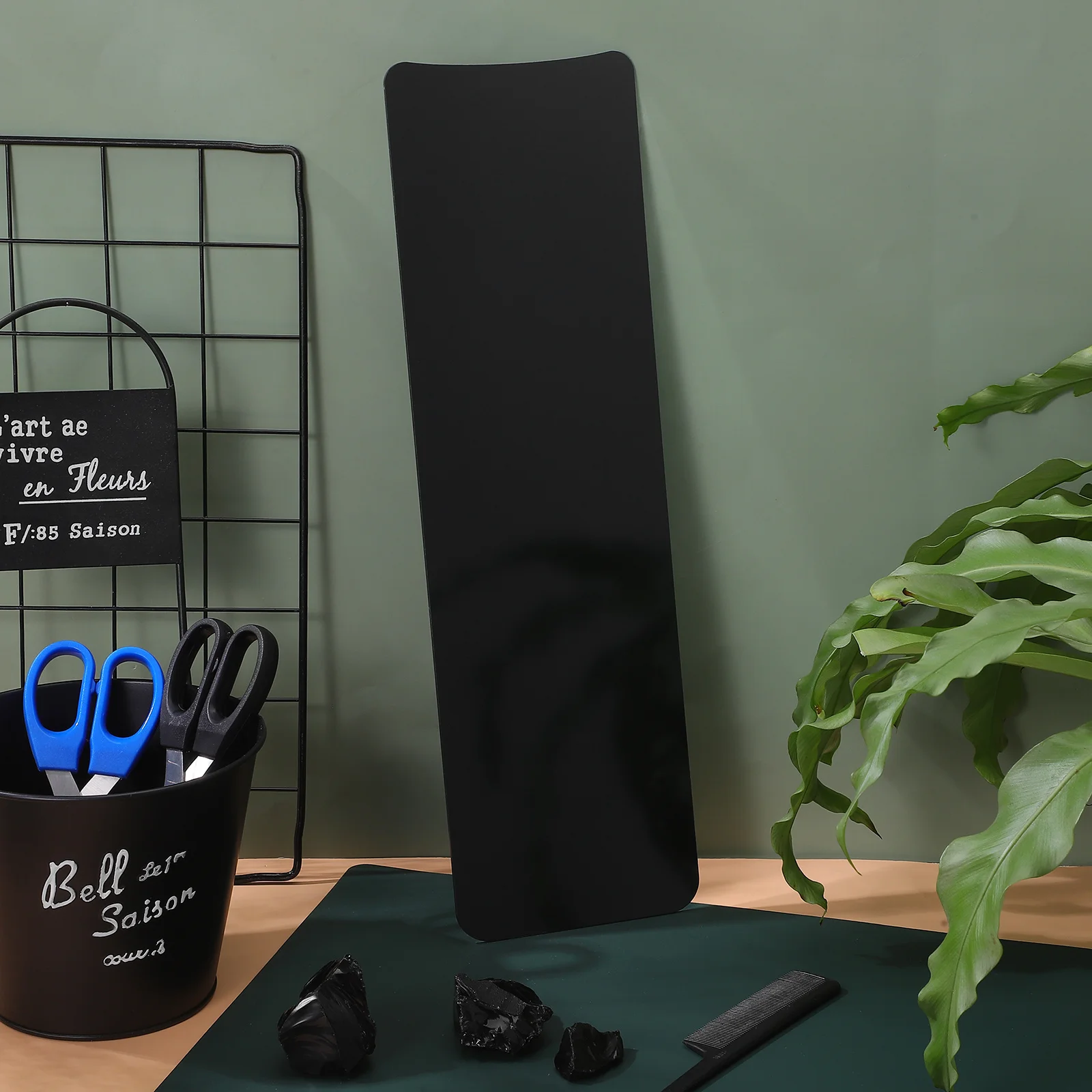 Hair Dye Board Plastic Hair Coloring Paddle For Diy Salon Use, Highlighting Sectioning Tool, Hairdressing Tinting Plate, - Image 2