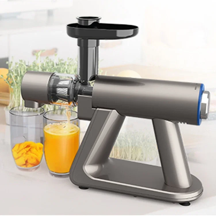 Ready goods 120v horizontal slow juicer fast delivery cold press slow masticating juicer quiet motor juicer machine