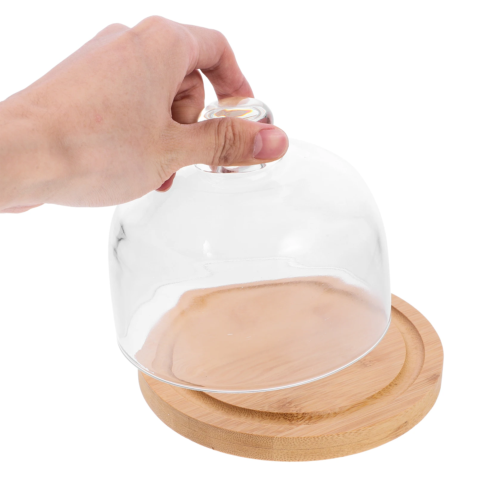 

Fruit Tasting Inch Glass Cover Cake Stand Dessert Bread Dessert Plate Tray Display Storage Party Storage Tray Wedding