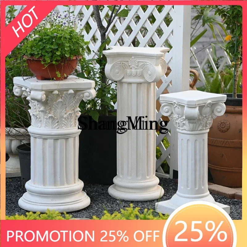 

SM New Outdoor Roman Column Ornament Landing Wedding Road Photography Props Retro Garden Garden Landscaping