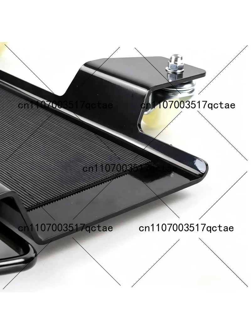 Motorcycle Rear Wheel Bogie, Mobile Shifter Parking Rack, Center Support Stand for Garage Storage