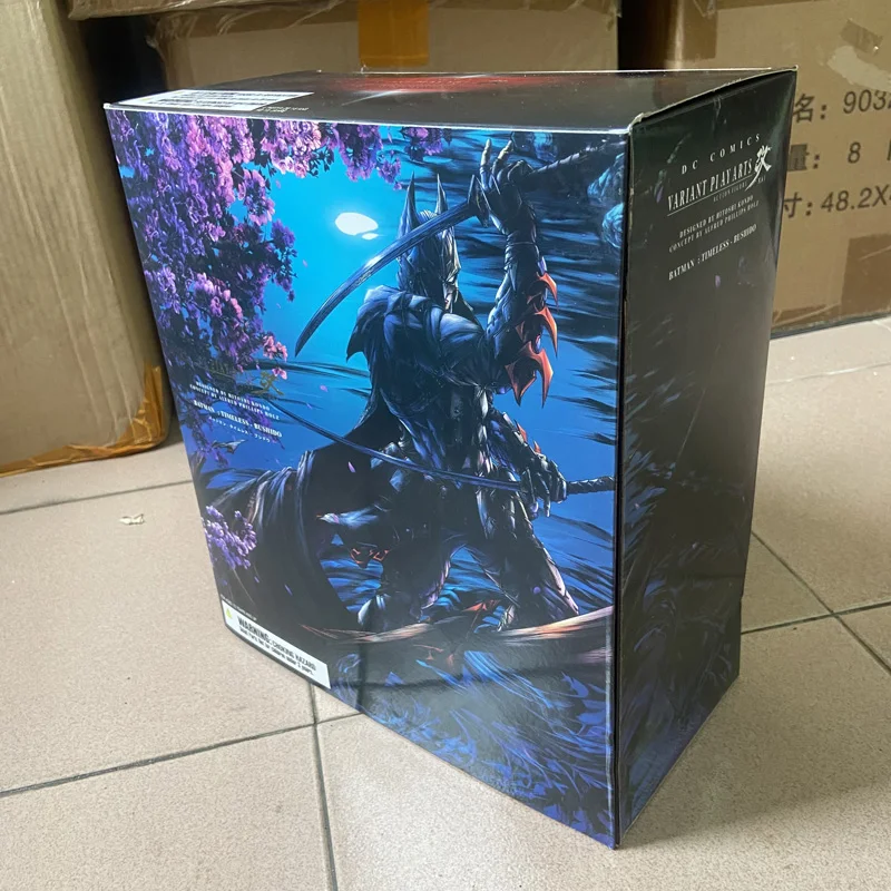 Play Arts Kai Marvel Bushido Batman Action Figure 2017 Play Arts BUSHIDO BATMAN 27 cm Modelo colecionável Brinquedos Presentes para namorado