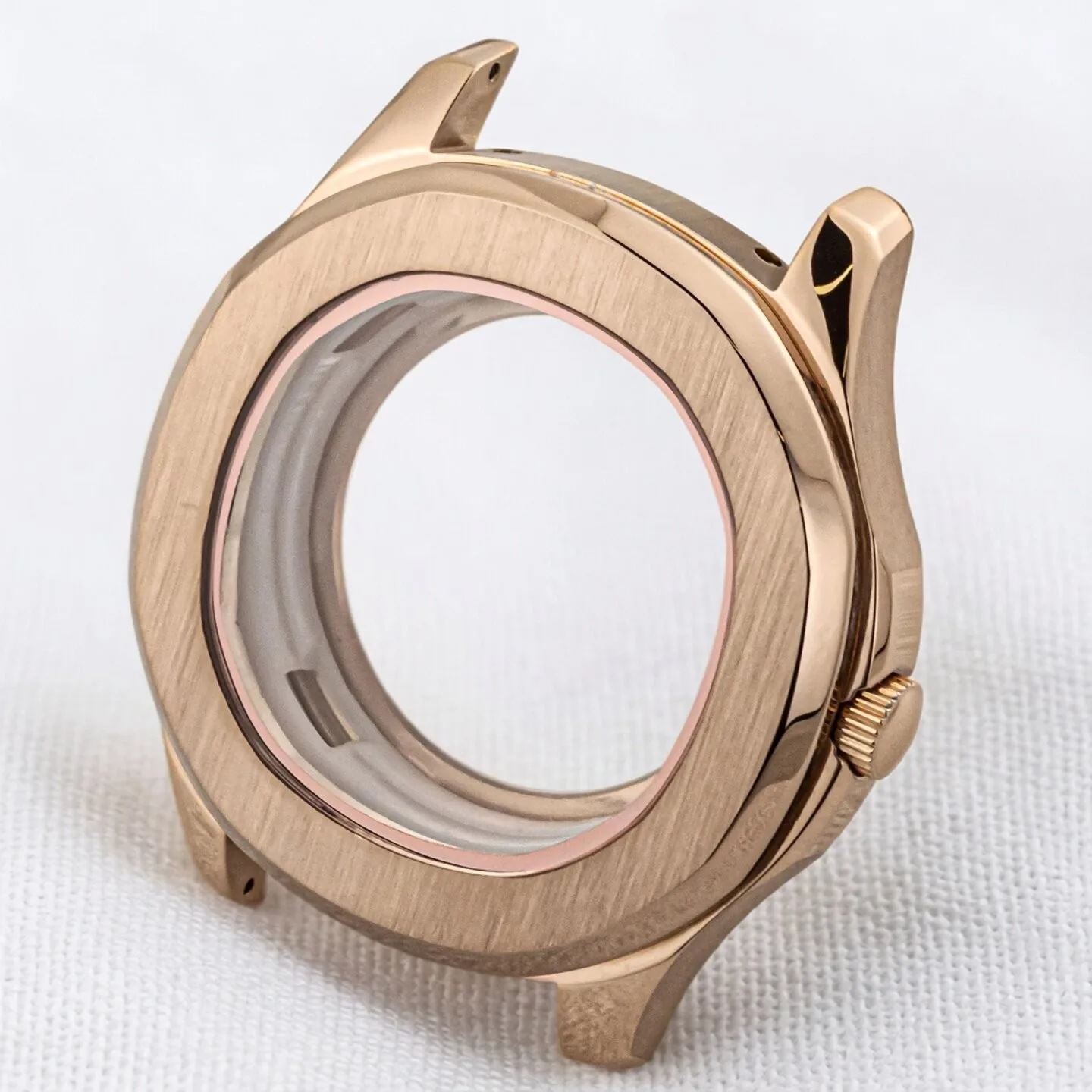 

42mm NH35 Watch Case Sapphire Glass Stainless Steel Case 10ATM Waterproof for AQUANAUT Nautilus NH35 NH36 Mechanical Movement