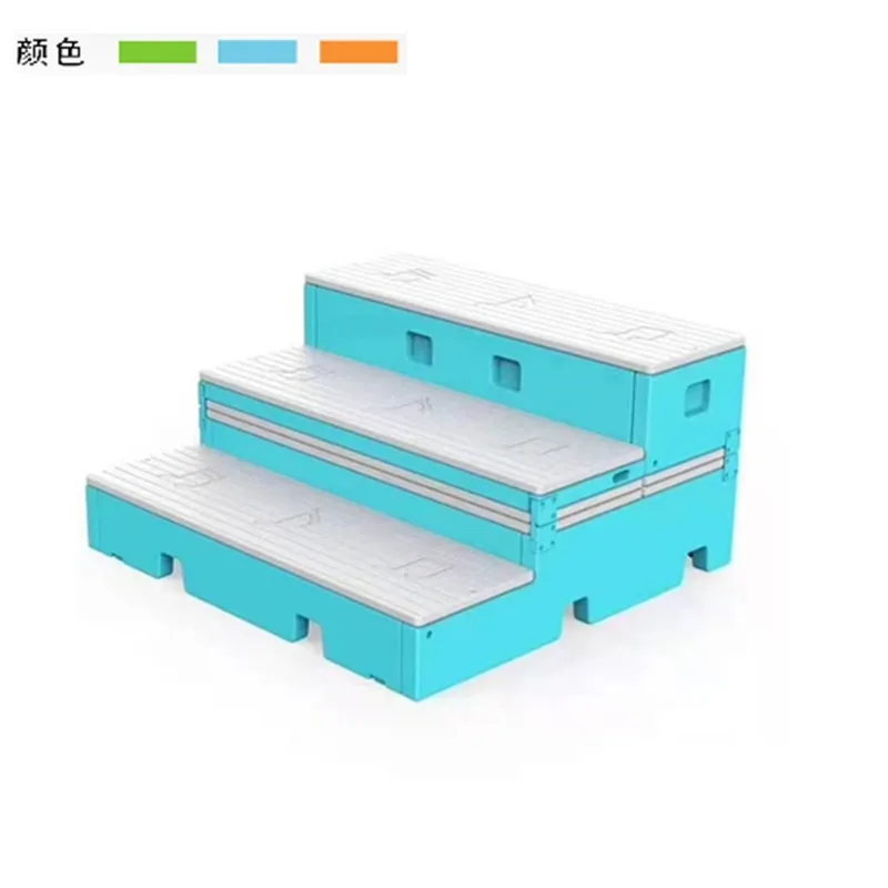 Chorus stage, ladder chorus stage, light and movable folding push-pull y