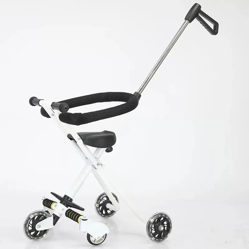 for Kids Stroller Push Cart Foldable Lightweight Travel Walker