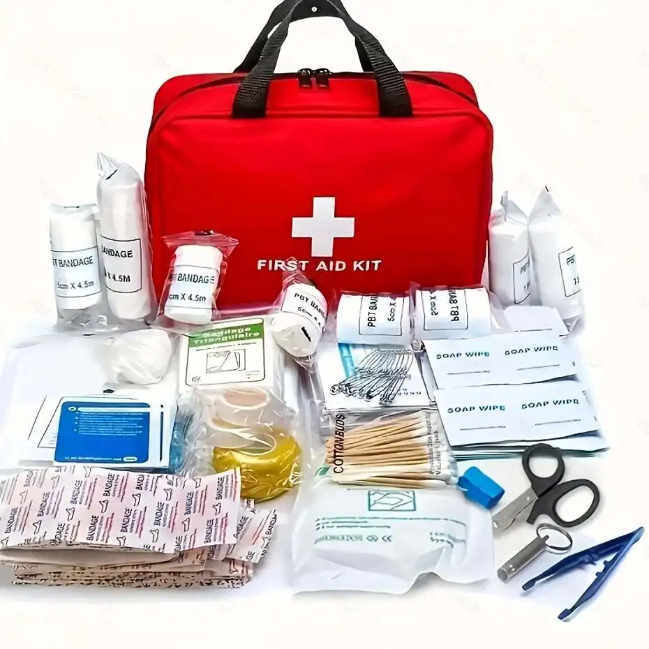 First Aid Kit, Multi-purpose Emergency Medical Portable Medical Bag, Outdoor Multi-functional First Aid Bag Home Emergency Bag