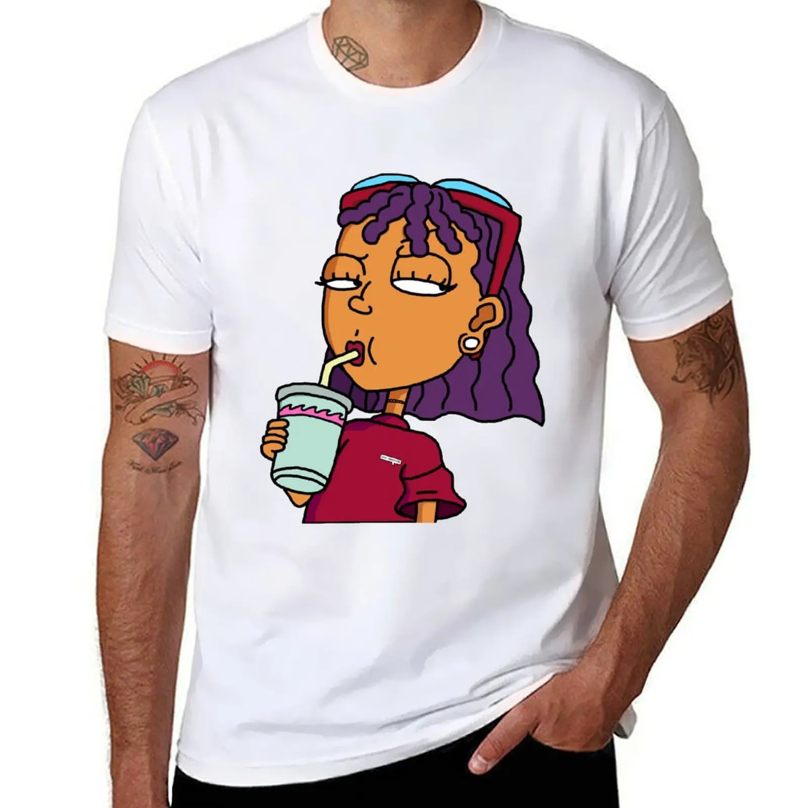 

Rocket Power Reggie T-Shirt t shirts for man graphic vintage man t shirts for men t shirts for man pack cotton T-Shirt
