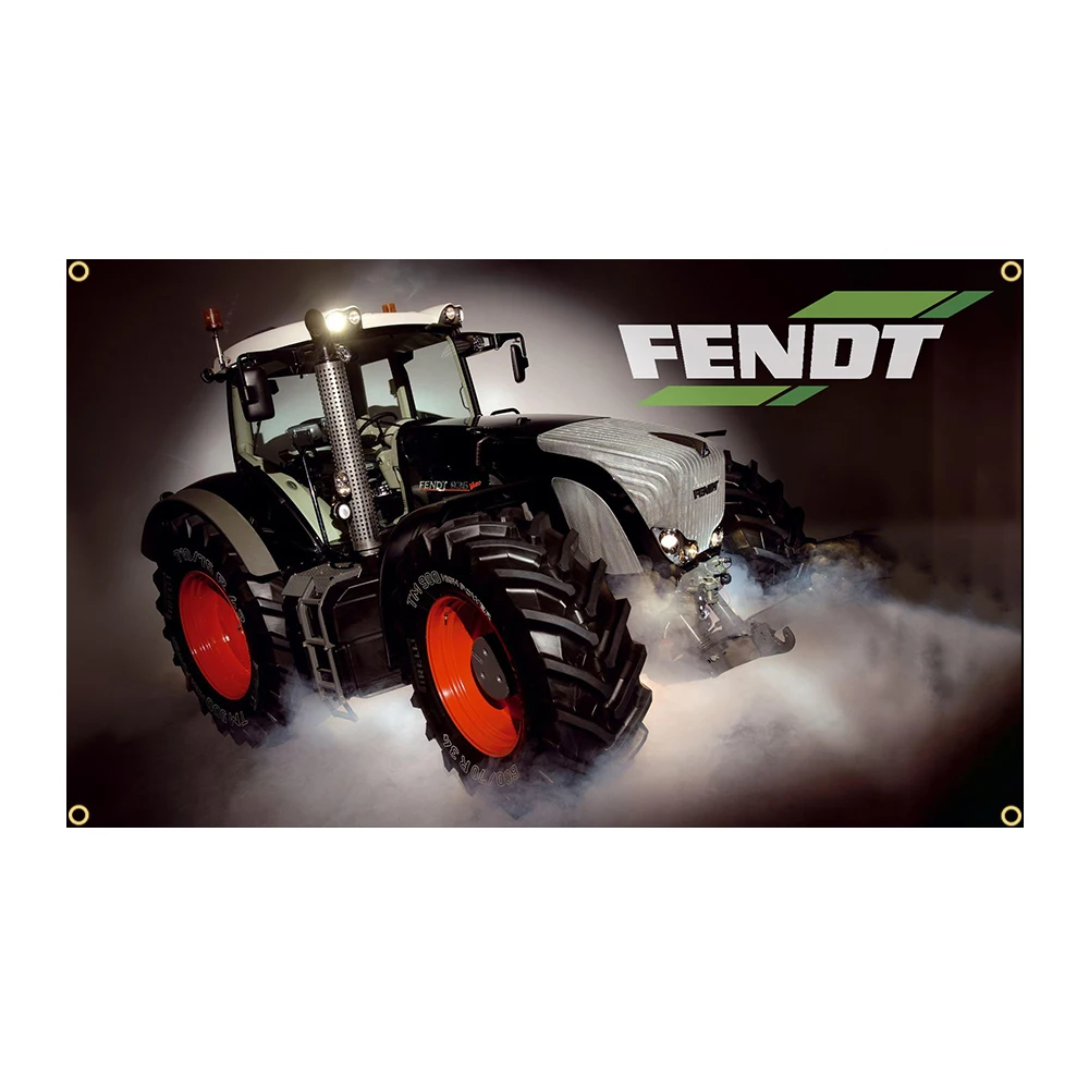 90X150cm FENDTS Germany Agriculture Tractor Flag Polyester Printed Garage Decoration Banner Tapestry