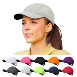 GADIEMKENSD Women's Race Day Running Cap Performance Mesh Hat - Excellent Ventilation, Lightweight, Reflective Safety M22