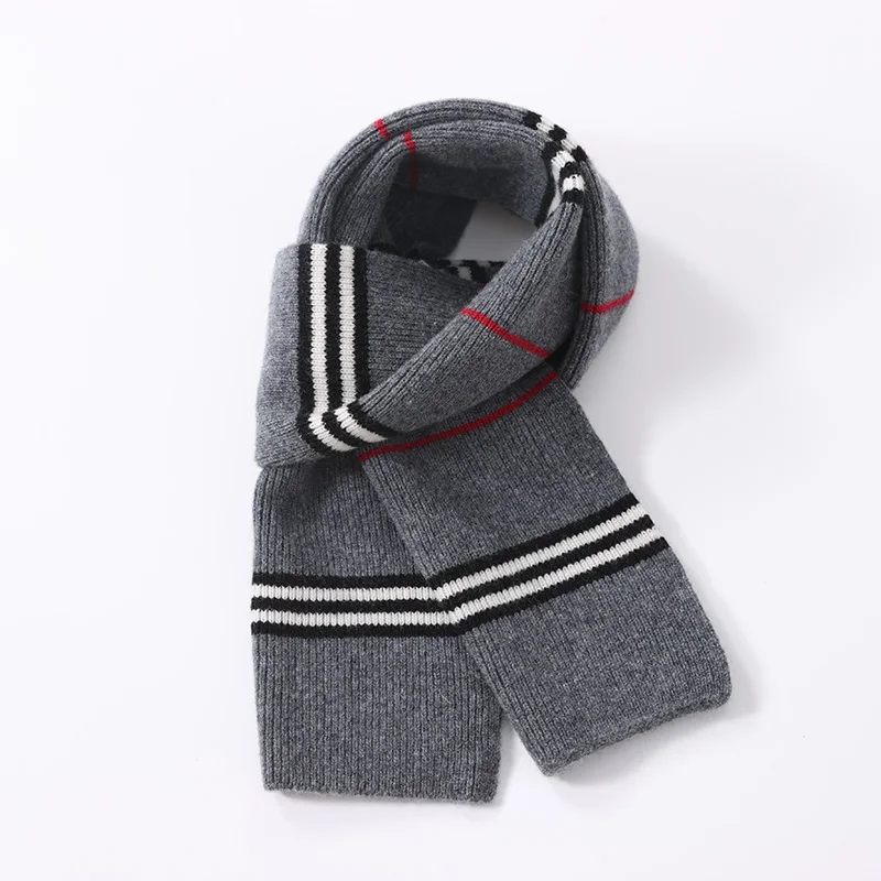 100% Merino Wool Neckerchief  Autumn And Winter With An Academic Style And Full Of Vitality Children's Clothing  Accessories view 3