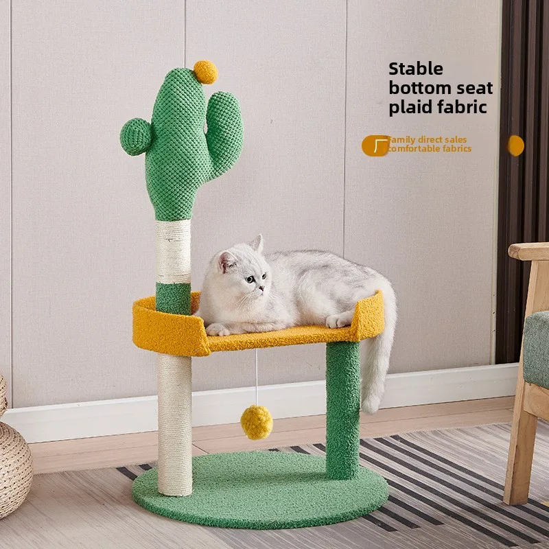 

Color matching cactus climbing frametoy cat nest villa jumping platform scratching board
