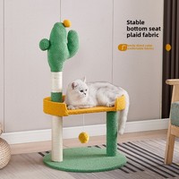 Color matching cactus  climbing frametoy cat nest  villa jumping platform  scratching board