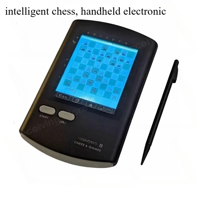 Chess can be exported to Europe, intelligent chess, handheld electronic 8-in-1 chessboard