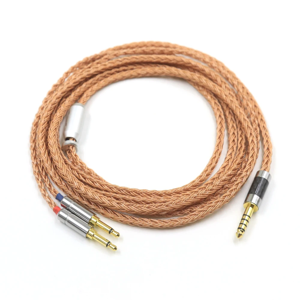 16Core Headphone Upgrade Cable for Sundara Aventho Focal Elegia t1 t5p MDR-Z he400s D7200 9200