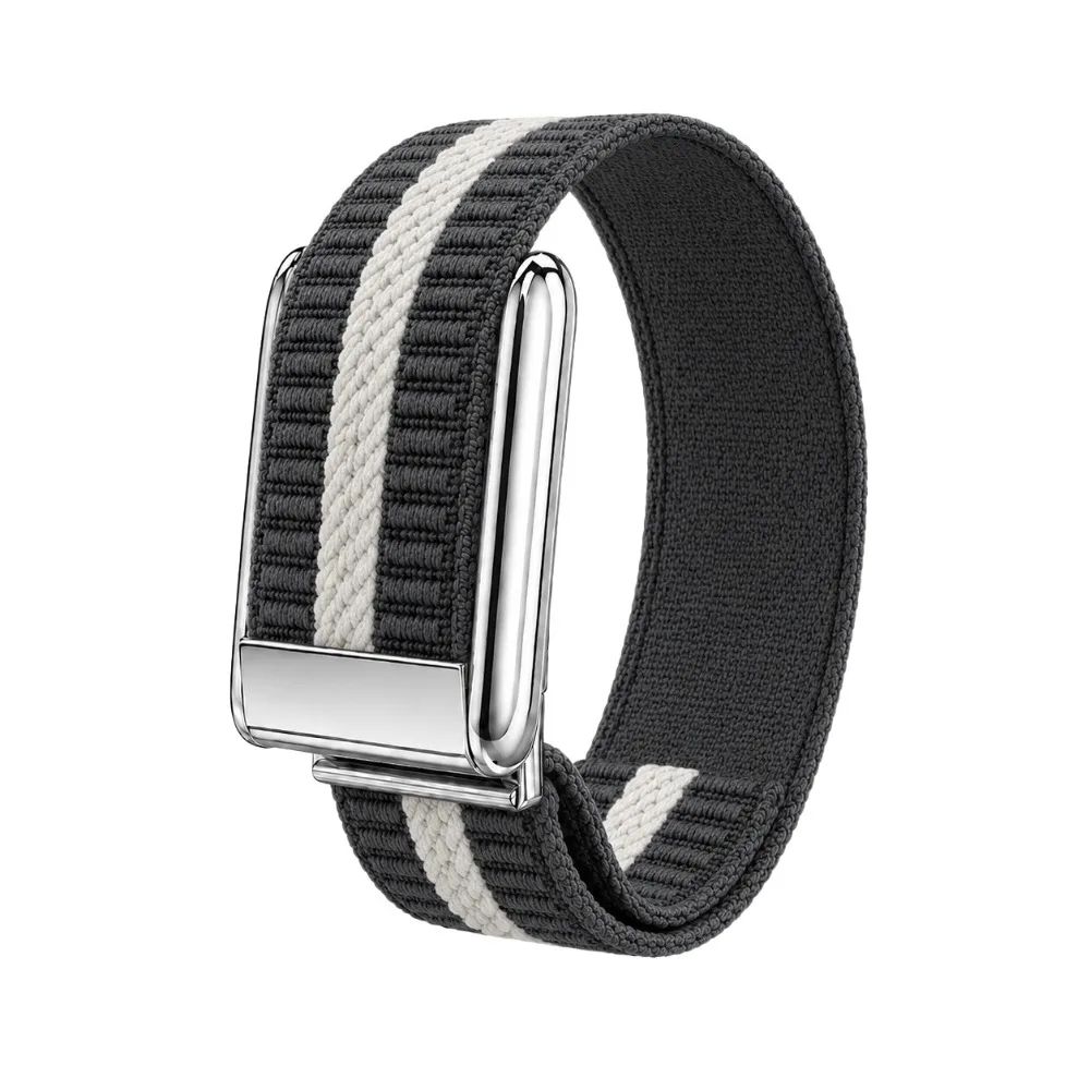 Adjustable Elastic Bicep Band Breathable Replacement Nylon Sport Band Sweat Resistant Knitted for Whoop 5.0 One/Peak/Life(MG)