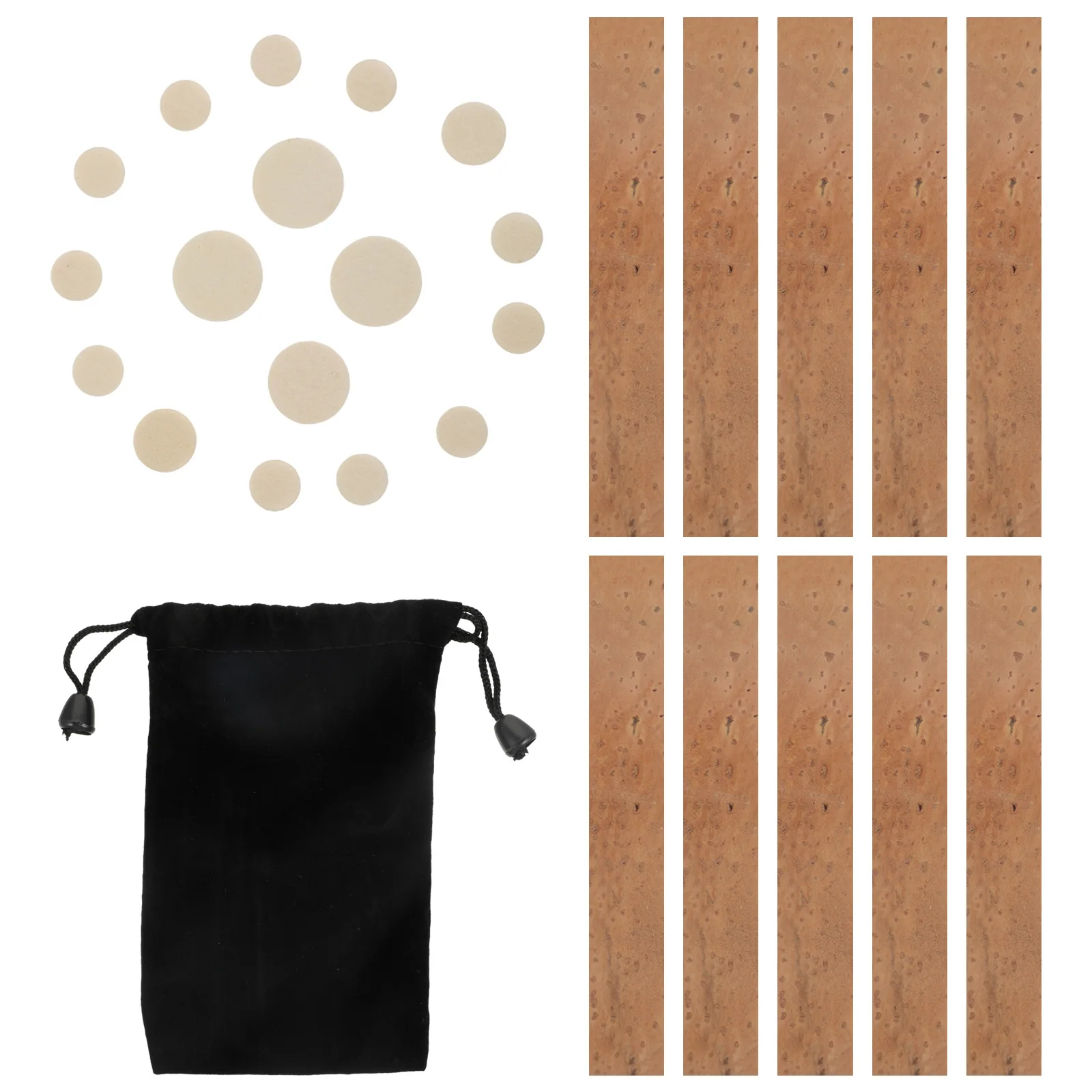 

1 set 1 Set Clarinet Pad Cork Sheet For Repair Durable Woodwind Instrument Replacement Kit Neck Joint Cushion Accessories Parts