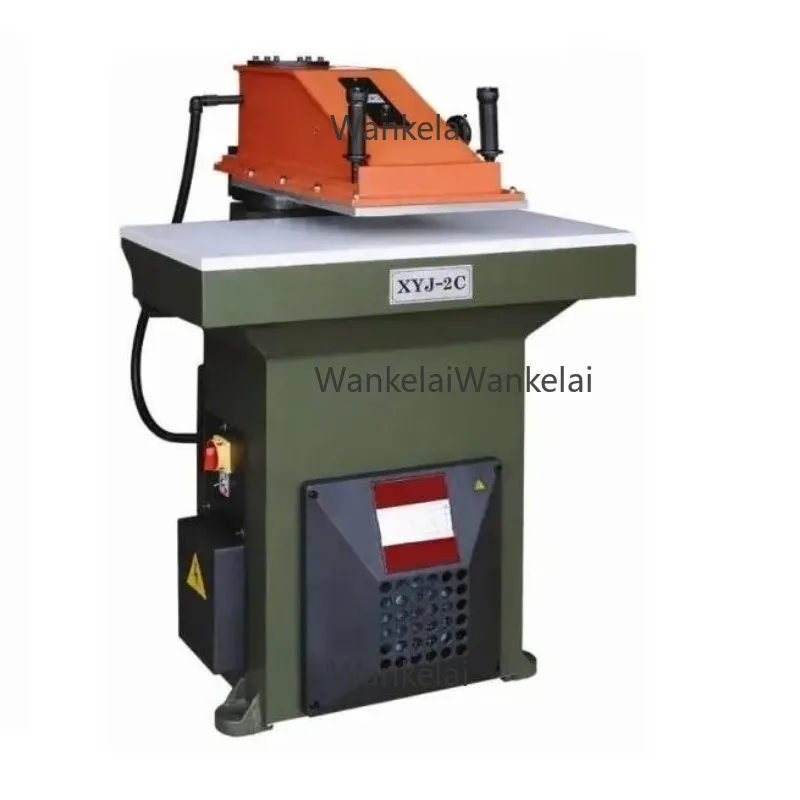 Hot Wholesale 12T Swing Arm Shoe and Fabric Tape Press Cutting Machine for Leather and Rubber