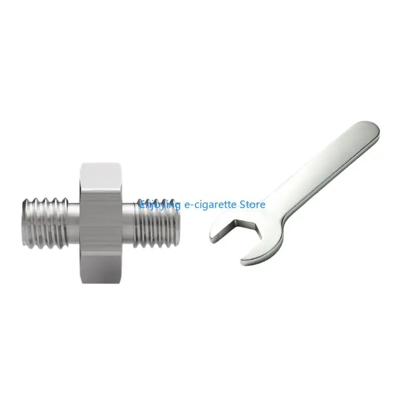 Befestigungsschraubenkupplung für Kameraausrüstung, Metall 1/4-20 männlich mit Werkzeuggriff Y4QF – Detail 4