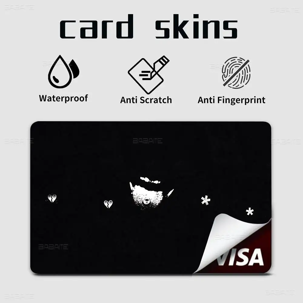 مغني الراب كين كارسون لعبة الفوضى الرائعة أنيمي ملصق فيلم غطاء الجلد للصغيرة الكبيرة لا رقاقة الخصم بطاقة الائتمان الجانب الأمامي #6