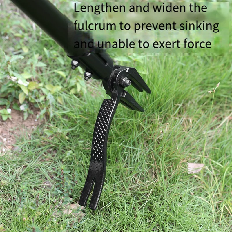 

A21Q -Weed Puller Effortlessly Remove Weeds Without Bending Stand Up Weeder Gardening Hand Weed