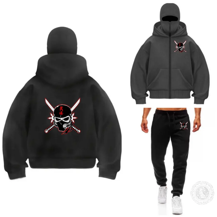 

Y2K Double Letter Print Zipper Hoodie Warm Fleece Men's & Women's Casual Sports Top Autumn/Winter Fashion Hooded Coat