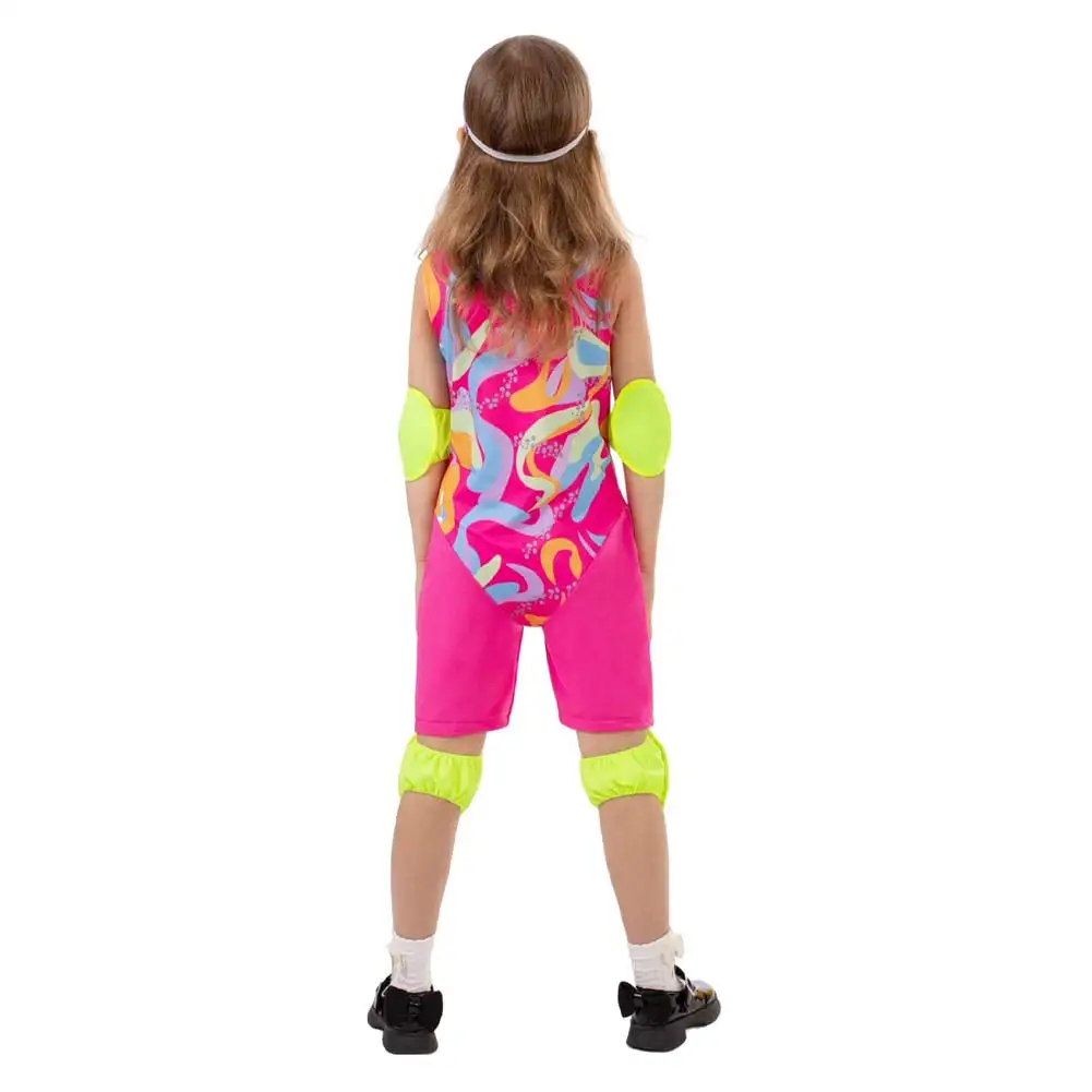 Margot Cosplay Rollenspel Kinderen Retro Sportkleding Outfits 2023 Film Barbei Vermommen Kinderen Fantasie Verkleedkleding