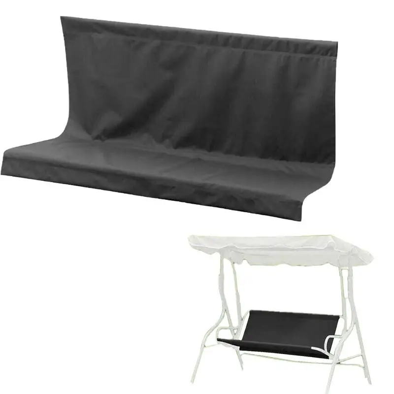 

600D Thick Fabric Load-bearing Replaceable Swing Seat Cover Outdoor Replacement Rainproof Garden Seat Backrest Dust Cover